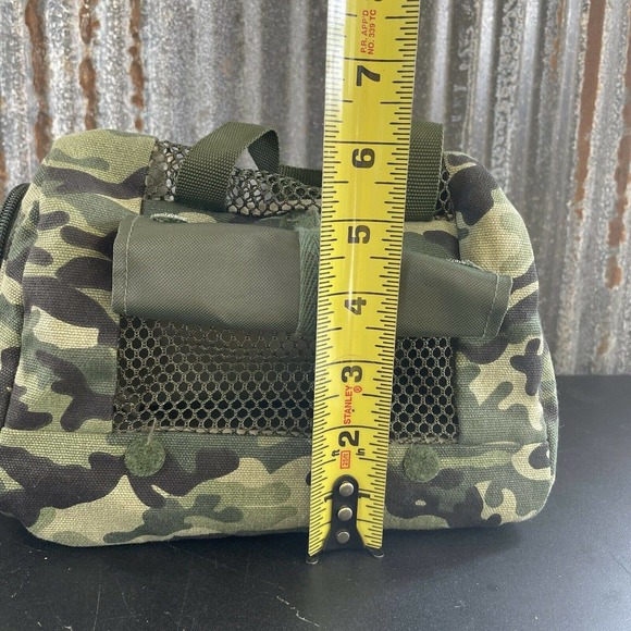 Webkinz Camouflage Pet Carrier Plush Toy Stuffed Animal Soft Carrying Bag Green - Picture 11 of 12